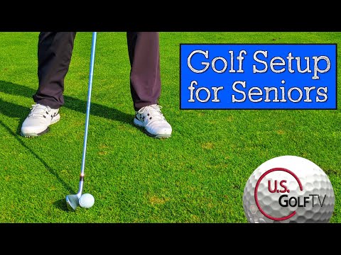 3 Golf Setup Tips for Senior Golfers (Vertical Line Swing)