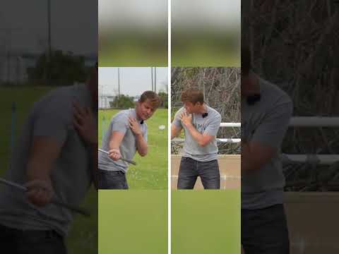 This is how the right shoulder works in the golf swing #shorts #golfswing #golf #ericcogorno