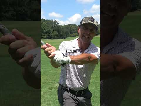 How to Hinge Your Wrists in Golf #shorts