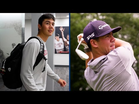 Day in the Life at Stanford | Michael Thorbjornsen | No. 1 in PGA TOUR U