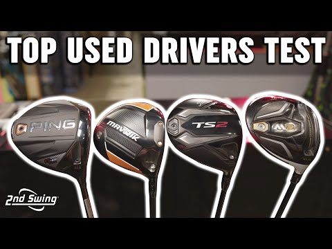 Top 4 Most Popular Used Golf Drivers | Trackman Test
