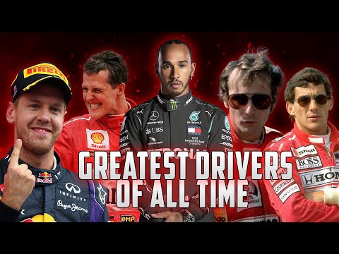 10 Greatest F1 Drivers Of All Time!
