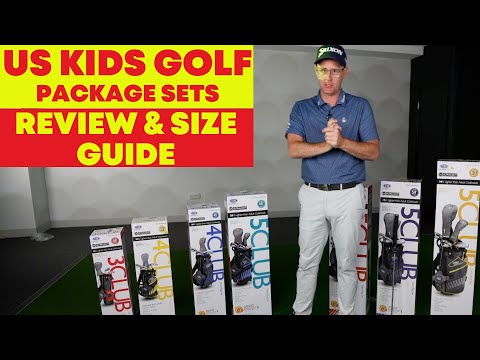 US Kids Golf Box Sets Size Guide and Review