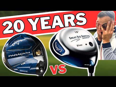 HAS GOLF TECHNOLOGY IMPROVED THAT MUCH!? 20 Year Test!