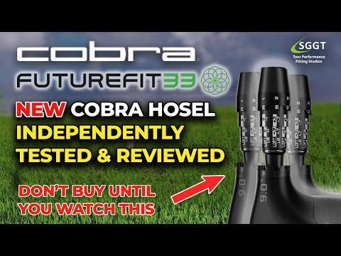 COBRA FutureFit33 HOSEL Tested in DS Adapt X Driver.  Don't buy until you've watched this.