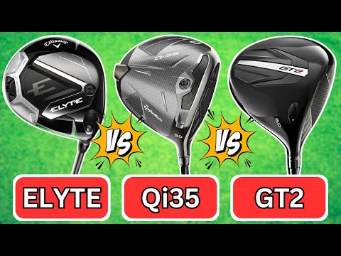 HUGE DRIVER BATTLE! Titleist GT2 vs TaylorMade Qi35 vs Callaway Elyte