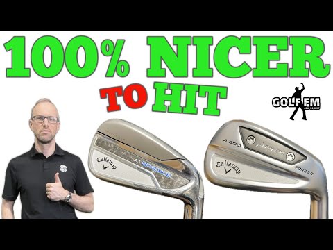 CALLAWAY APEX AI 300 IRON VERSUS CALLAWAY AI SMOKE IRON