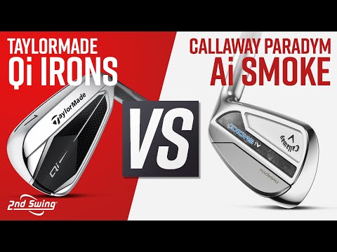 TAYLORMADE Qi vs CALLAWAY PARADYM Ai SMOKE | Golf Irons Comparison
