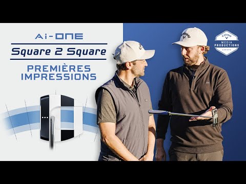PREMIER ESSAI ! Julien Xanthopoulos teste le tout nouveau putter Square 2 Square d’Odyssey.