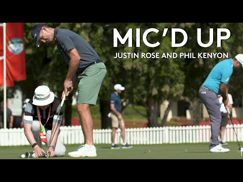 Mic'd Up | Justin Rose and putting coach Phil Kenyon | 2021 Abu Dhabi HSBC Championship