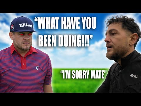 My Golf Coach Is Not Happy!!! Golf Lesson