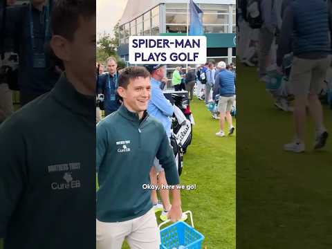 Tom Holland MEETS Rory McIlroy 👋