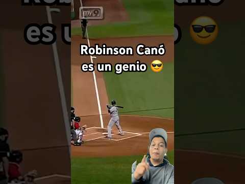 Por esta razón Robinson cano era un genio del béisbol😎 #mlb #beisbol #baseball #pelota