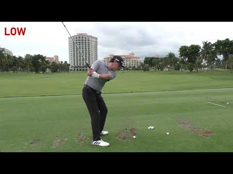 Stack and Tilt Golf Swing Demonstration – Draw | Fade | Low | High | Max Power