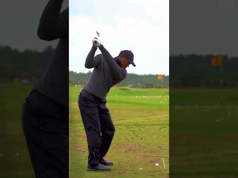 Tiger Woods Iron Swing Slow Motion | 2025