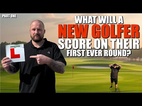 Lee’s First Round of Golf EVER!! WHAT WILL HE SCORE? **YOUTUBE FIRST!!**