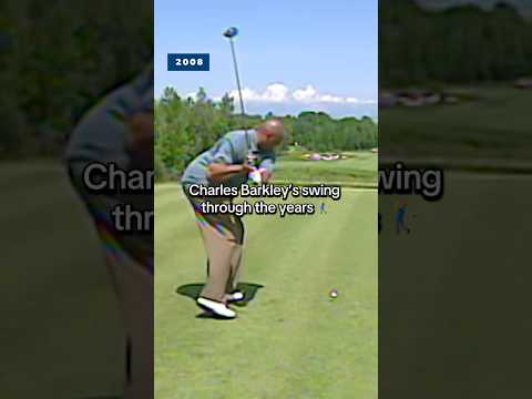 Does Charles Barkley have the most unique swing in golf? 🤔