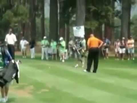 Compilation of Charles Barkley's hilarious golf swings
