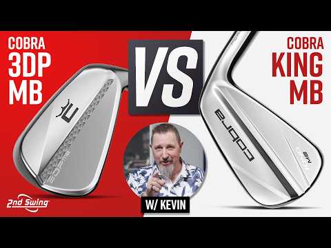 COBRA 3DP MB vs COBRA KING MB | Cobra Irons Comparison