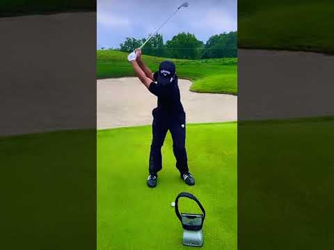 Xander Schauffele Slow Motion Iron Swing FO