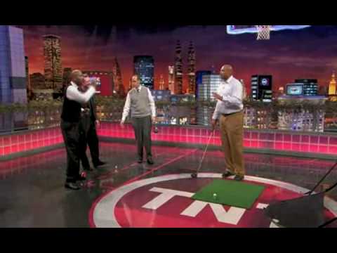 Inside The NBA: Charles Barkley's Crazy Golf Swing Revisted…  and Improved?