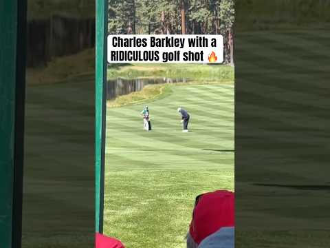 Chuck holes out for eagle 🤯 (via _NickConforti_/X)